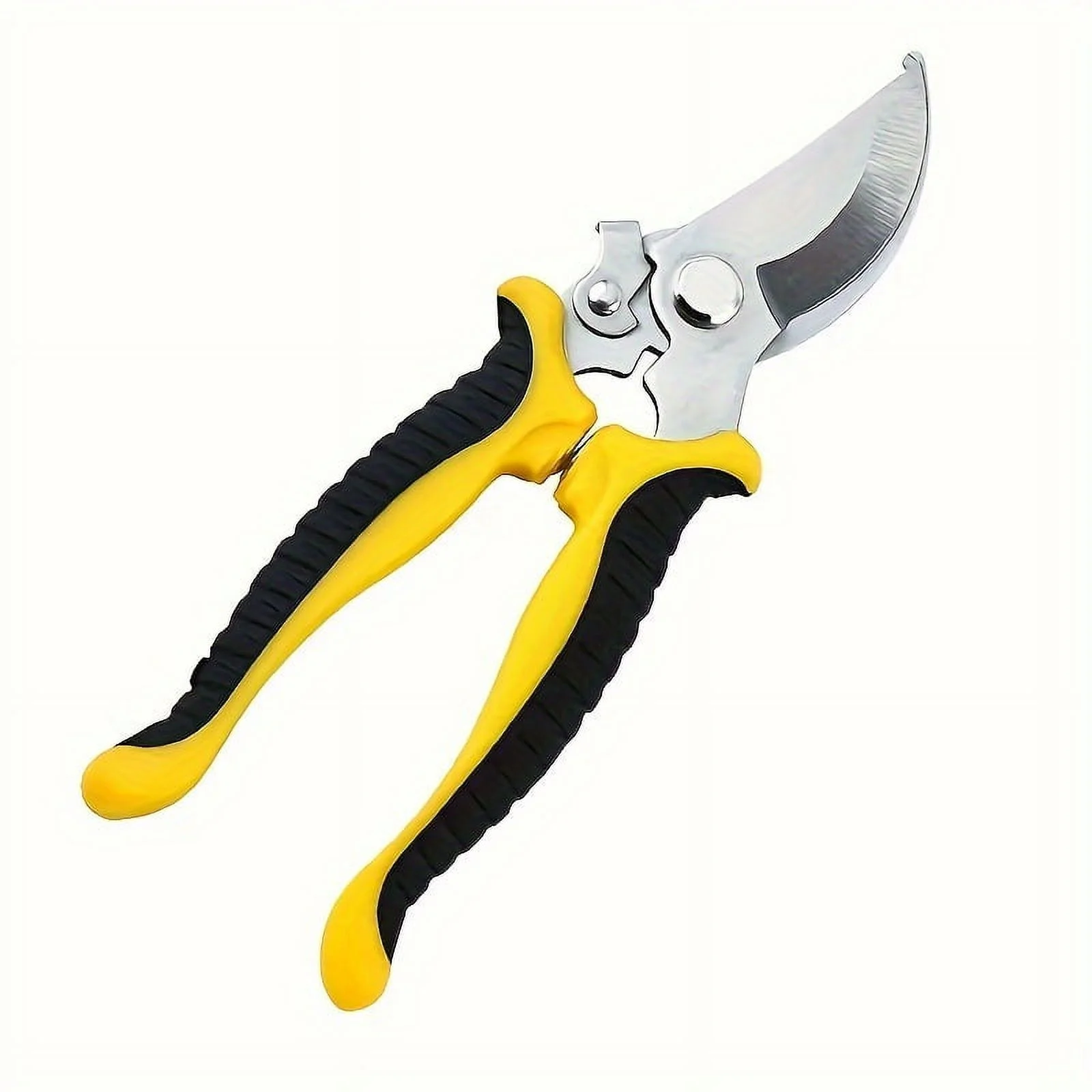 1pc Durable Garden Pruning Shears - Stainless Steel Blades for Effortless Fruit Stem Cutting, Power Saving Ergonomic Design - Premium Hand Pruners & Multipurpose Gardening Tool Set