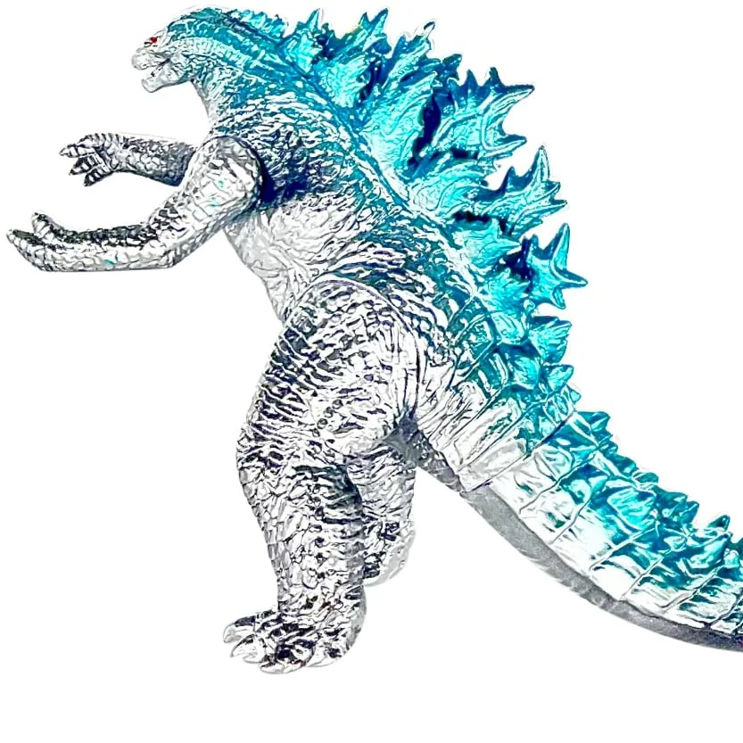 TwCare Godzilla vs. Kong Toy Action Figure: King of The Monsters, Movie Series Movable Joints Soft Vinyl, Travel Bag