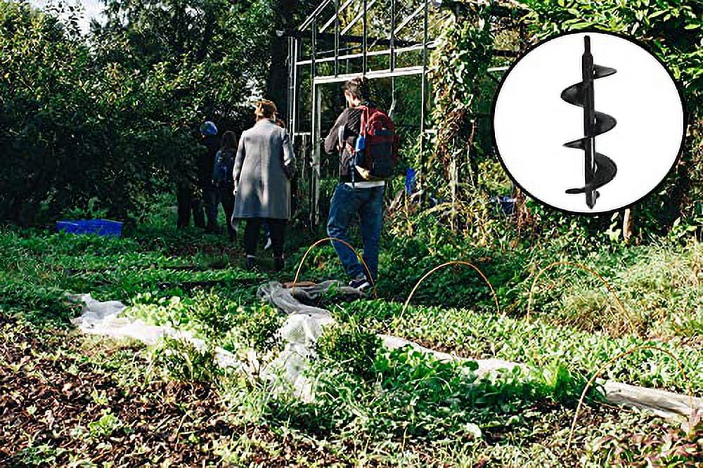 Auger 12Inch One Pack, Garden Plant Flower Bulb Auger For Planting Bulb Seedlings