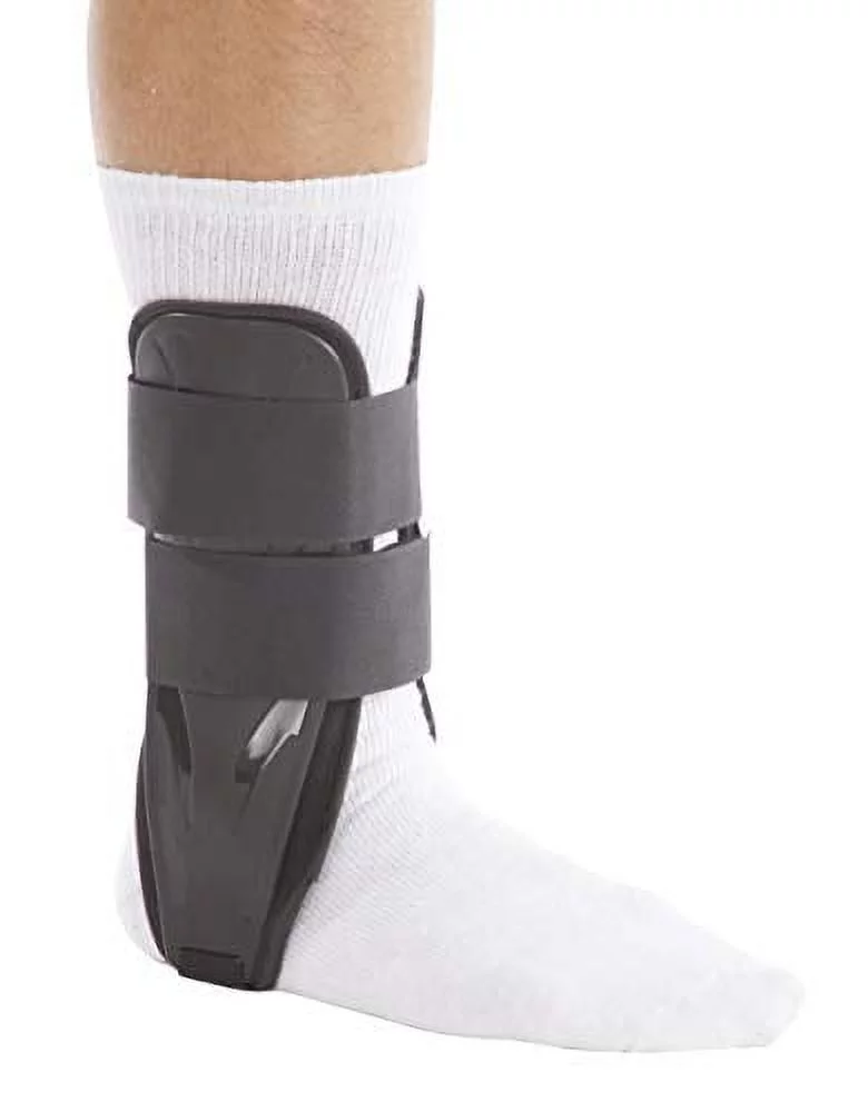 United Ortho US8811F Foam Stirrup Ankle Brace, Small, Black