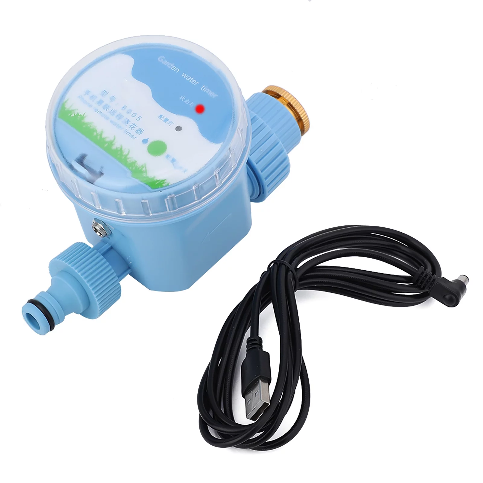 Garden Irrigation Timer - Electronic Wi-Fi Remote Control Timer Automatic Garden Flowers Watering Irrigation Timer