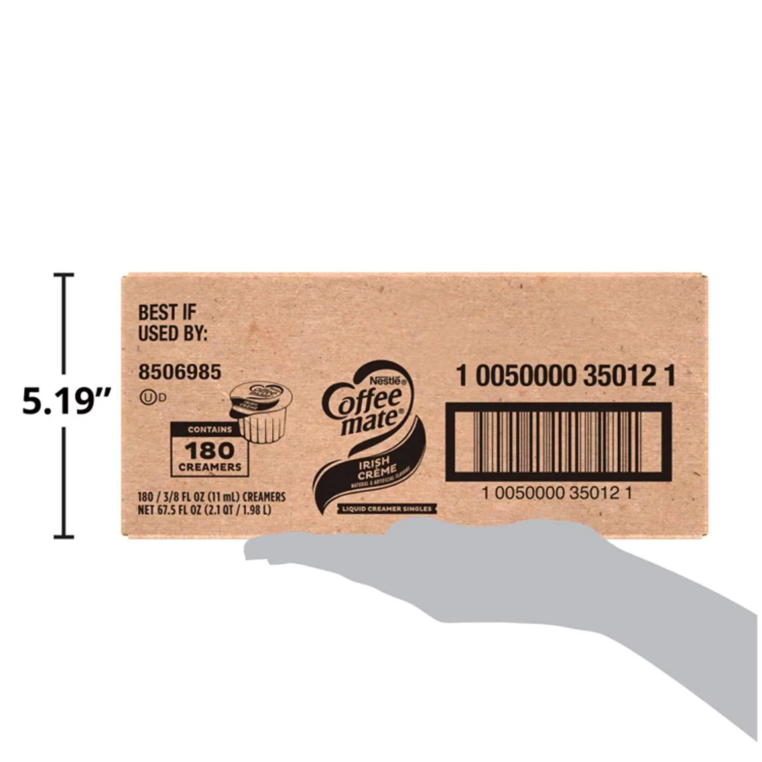 Coffee-Mate NES35012 Irish Creme Coffee-Mate Creamer Bulk - 180 Count