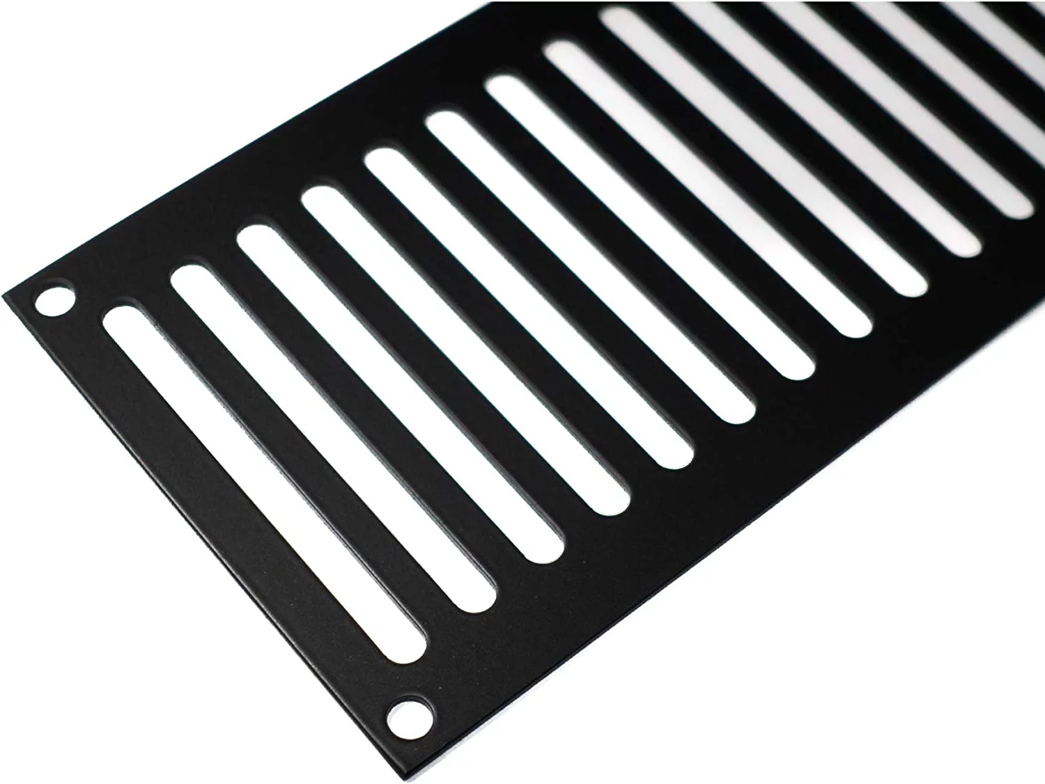 AMS Fireplace 9x4 Inch 321 High Gauge Stainless Steel Fire Pit Enclosure Vent - Commercial Grade (Black) – Complete and Ventilate Your Firepit Safely – Strong, Durable, and Easy to Install