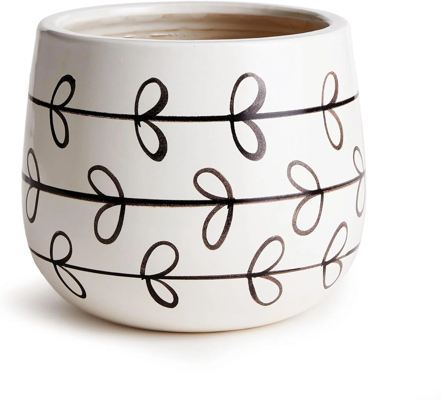 Hand-Painted Pot Small   Ceramic