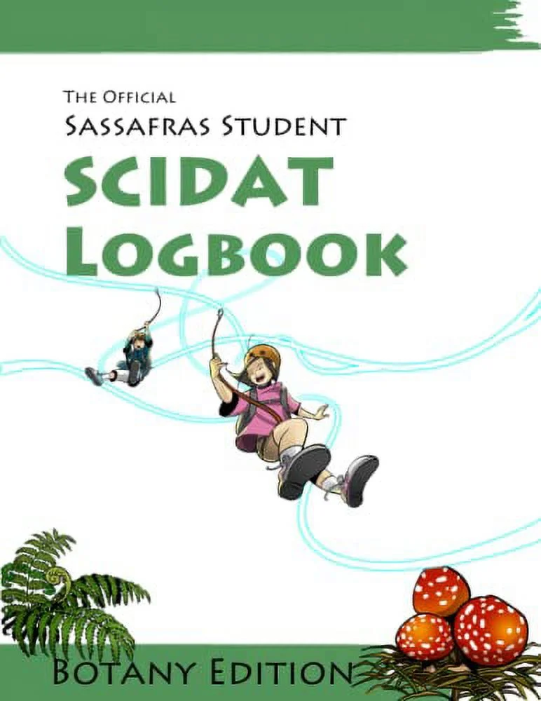 Pre-Owned The Official Sassafras SCIDAT Logbook: Botany Edition  Paperback Paige Hudson