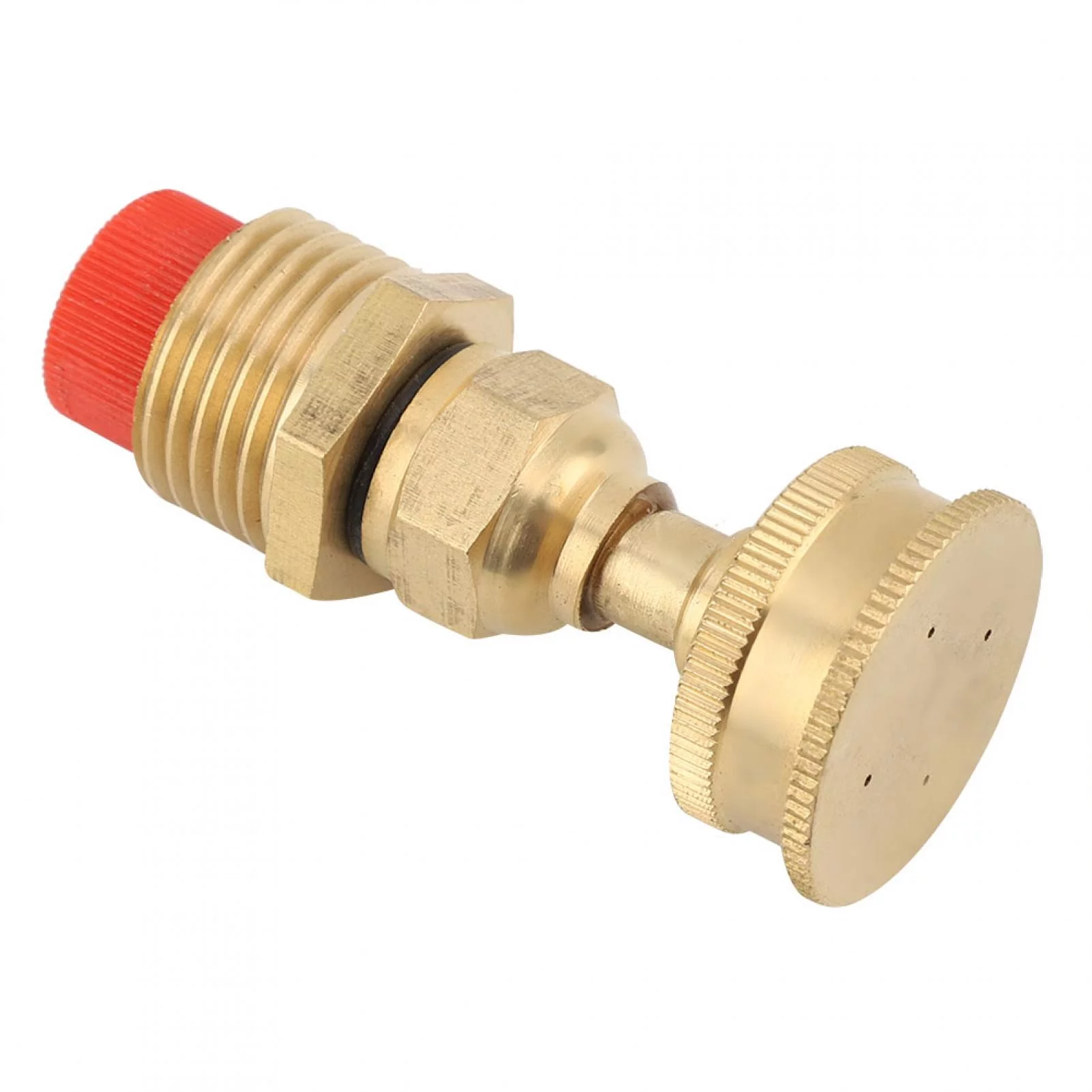 Uadme 4-Hole Irrigation Atomizing Nozzle Dust Removal Nozzle Copper Misting Nozzle Sprinkler Watering Spray Atomization Home Garden Irrigation