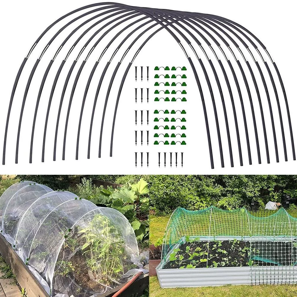 Plant tunnel arches tunnel arch for raised bed greenhouse tyres for raised bed