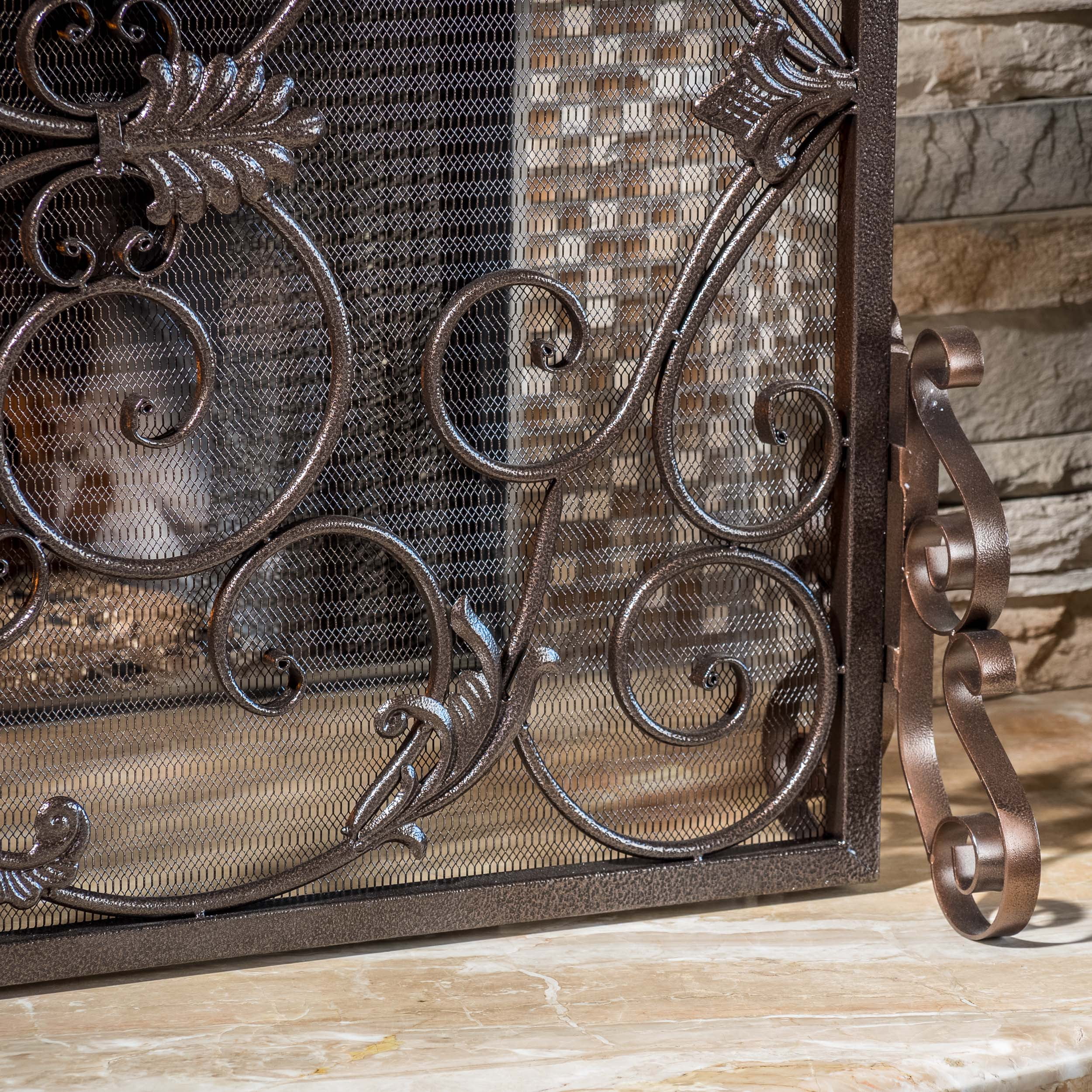 Noble House Crenshaw Fireplace Screen