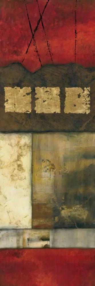 Olson, Norm 13x32 Black Ornate Wood Framed with Double Matting Museum Art Print Titled - Tupelo Honey II