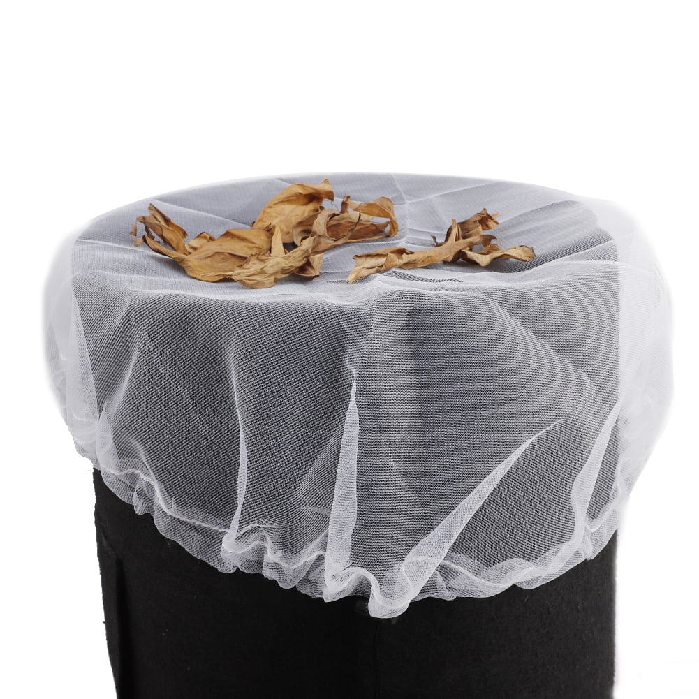 Sugeryy Mesh Cover Net for Outdoor Garden Rain Barrels Water Collection Buckets Tank Rain Harvesting Tool Protector