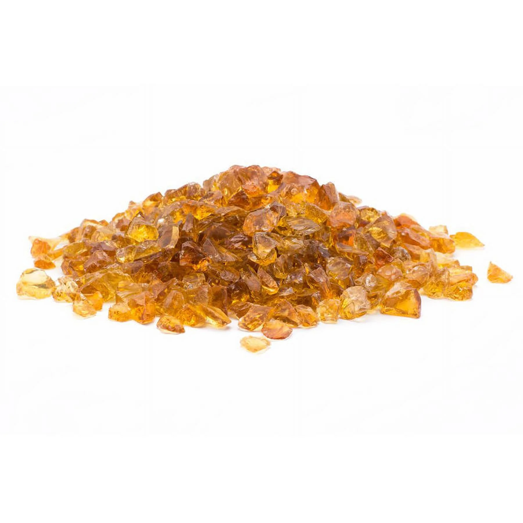 Dragon Glass 10 lb Chestnut Brown Landscape & Fire Pit Glass, 1/4