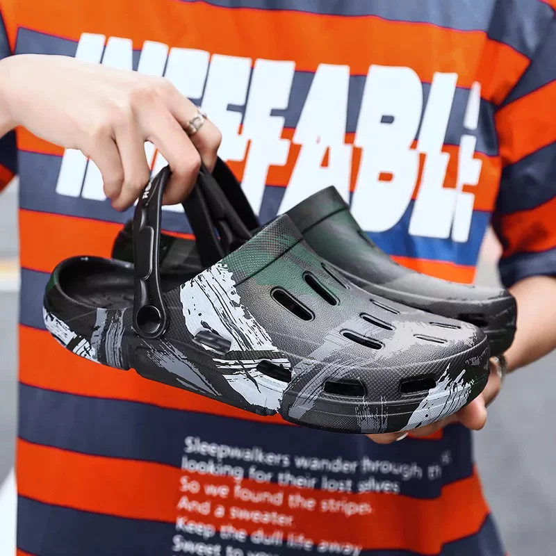 Cool Yak Mens Clogs Garden Shoes Beach Slippers Swimming Slip Resistant