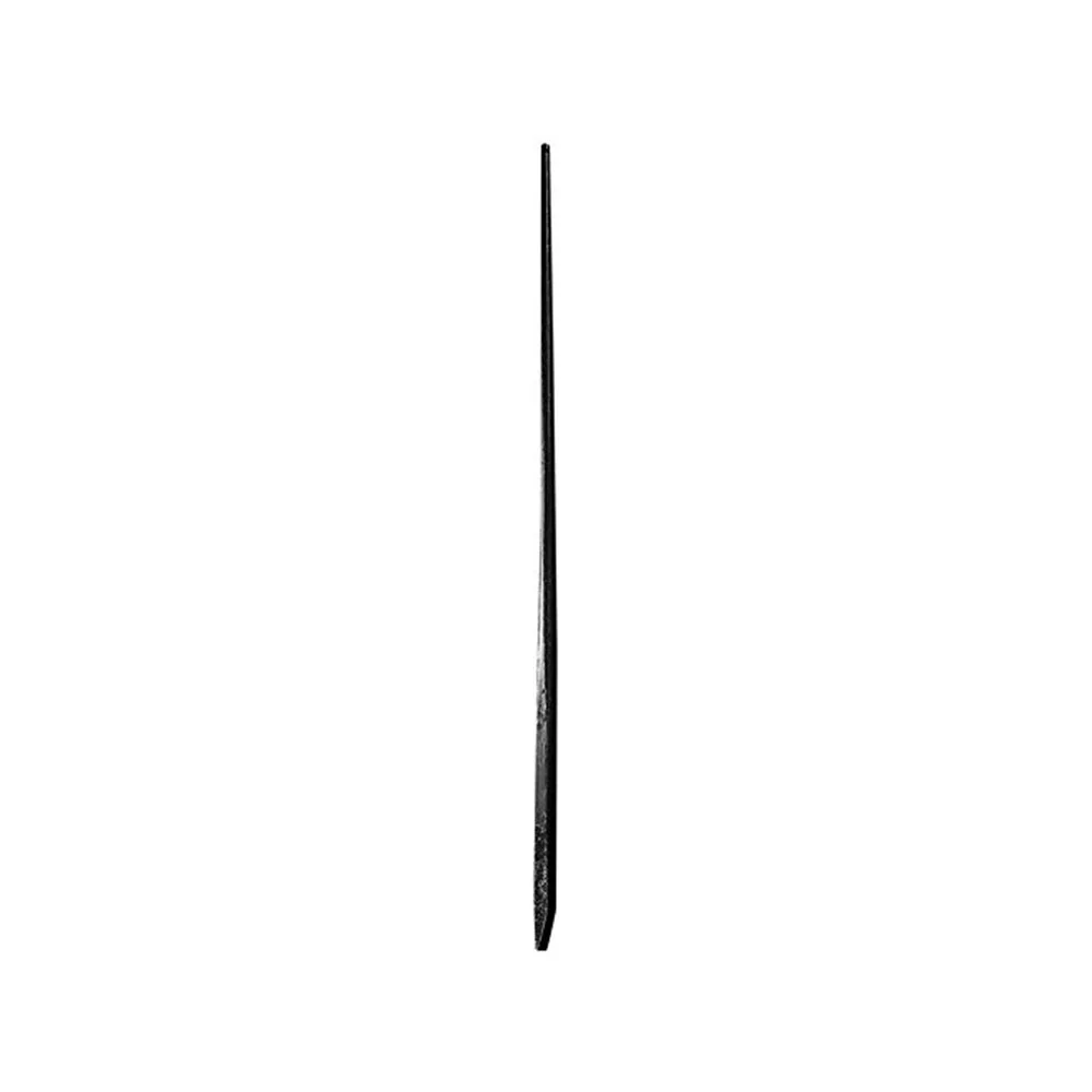True Temper 1160100 60-inch Pinch Point Tapered Handle Steel Crow Bar, Black