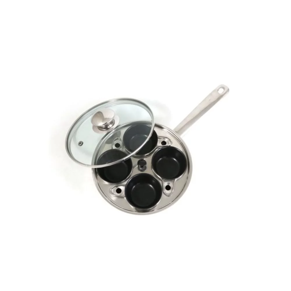 Cook Pro 18/10 Stainless Steel 4-Egg Poacher