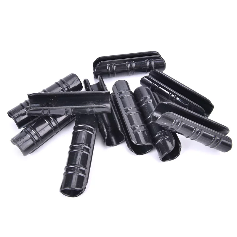 Racing Butterfly 10x Greenhouse Plastic Black Snap Clamp for PVC Pipe Greenhouse Frame Pipe Clip