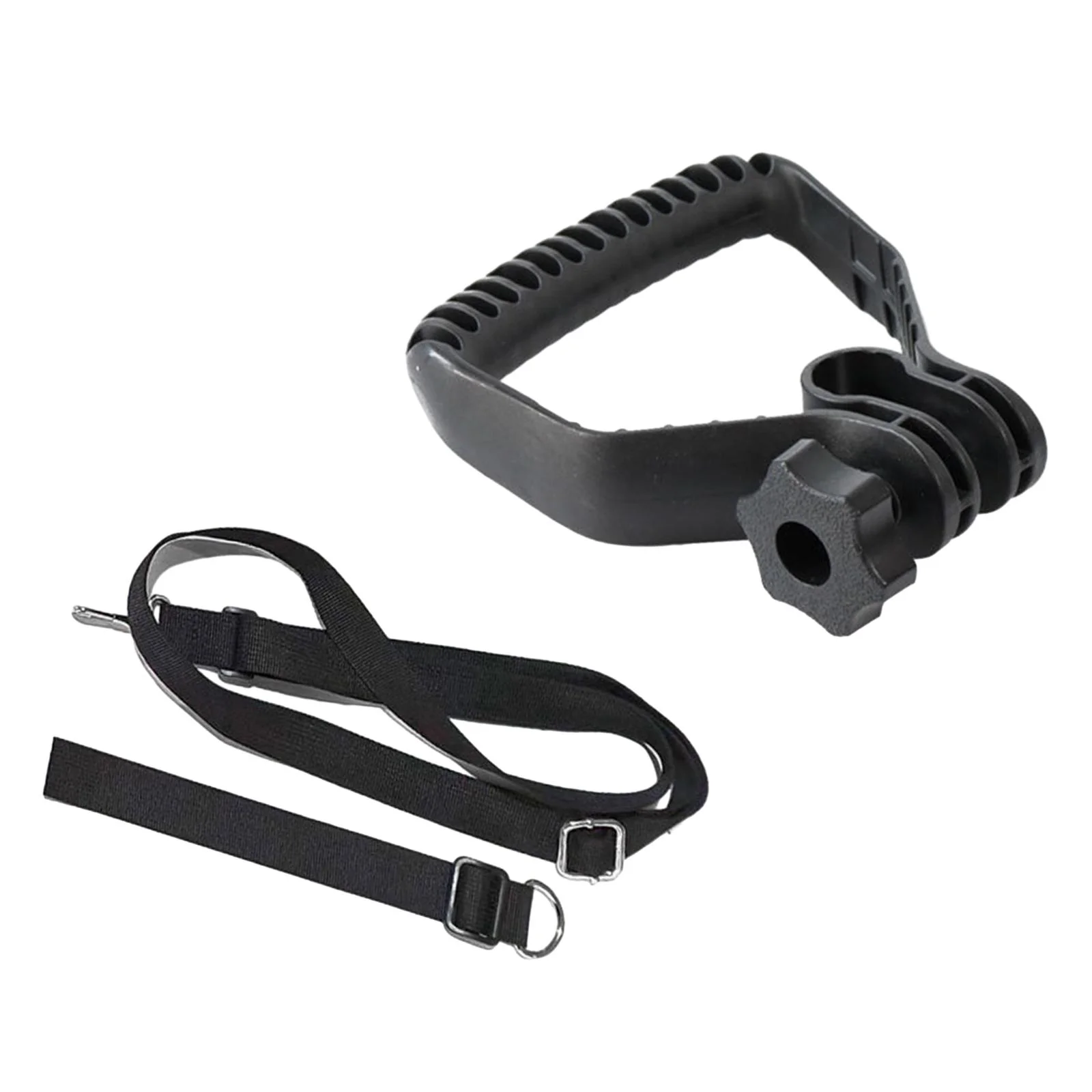 SunniMix Brush Cutter Replacement Handle with Ergonomic Universal Non-Slip Shoulder Strap