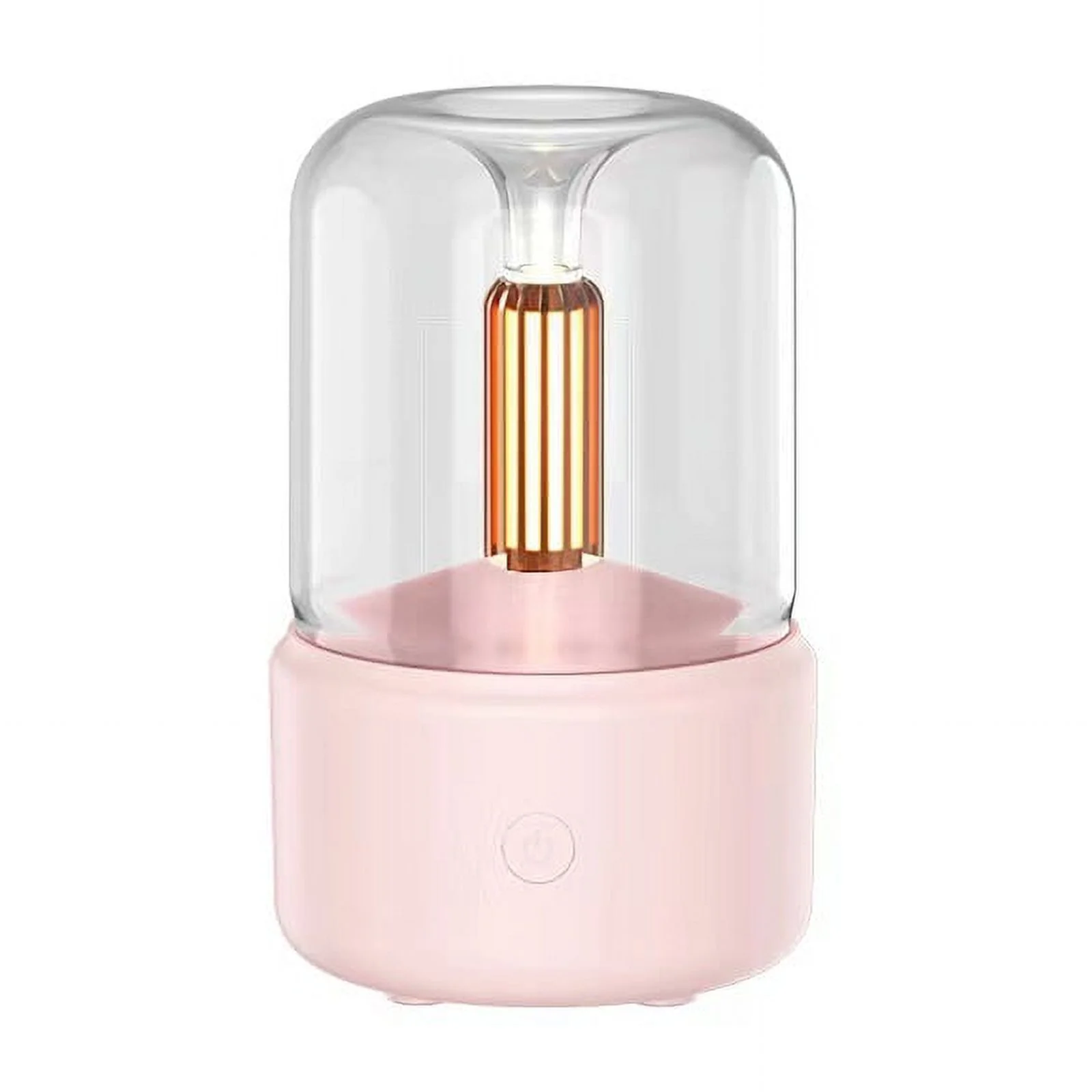 HomeDDecor Aroma Diffuser with Flame Light Effect, 120 ml Diffuser for Essential Oils, Room Fragrance Electric, Waterless Automatic Power-Off, Ultrasonic Humidifier for Home, Office, Yoga, Spa, Baby