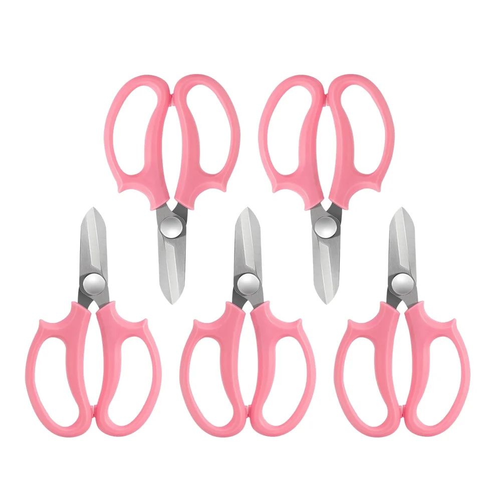 Nebublu Flower Scissors,Piece Er Scissors Flower Scissors All Purpose Plant Scissors 5 Piece Purpose Shears Tools Steel Floral Shears Tools Shears With Shears Tools Shears Stainless Steel Floral