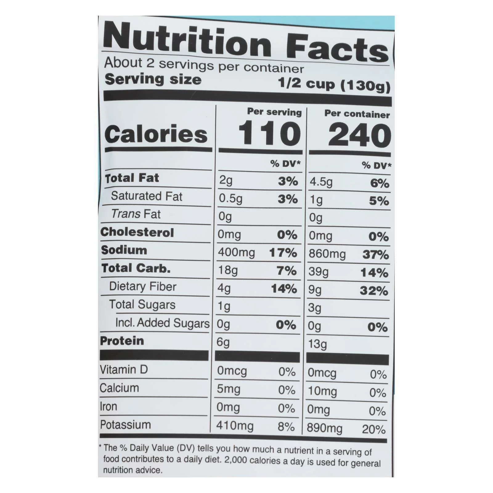 A Dozen Cousins - Ready to Eat Beans - Cuban Black Beans - 10 oz. Pouch Pack Of 6