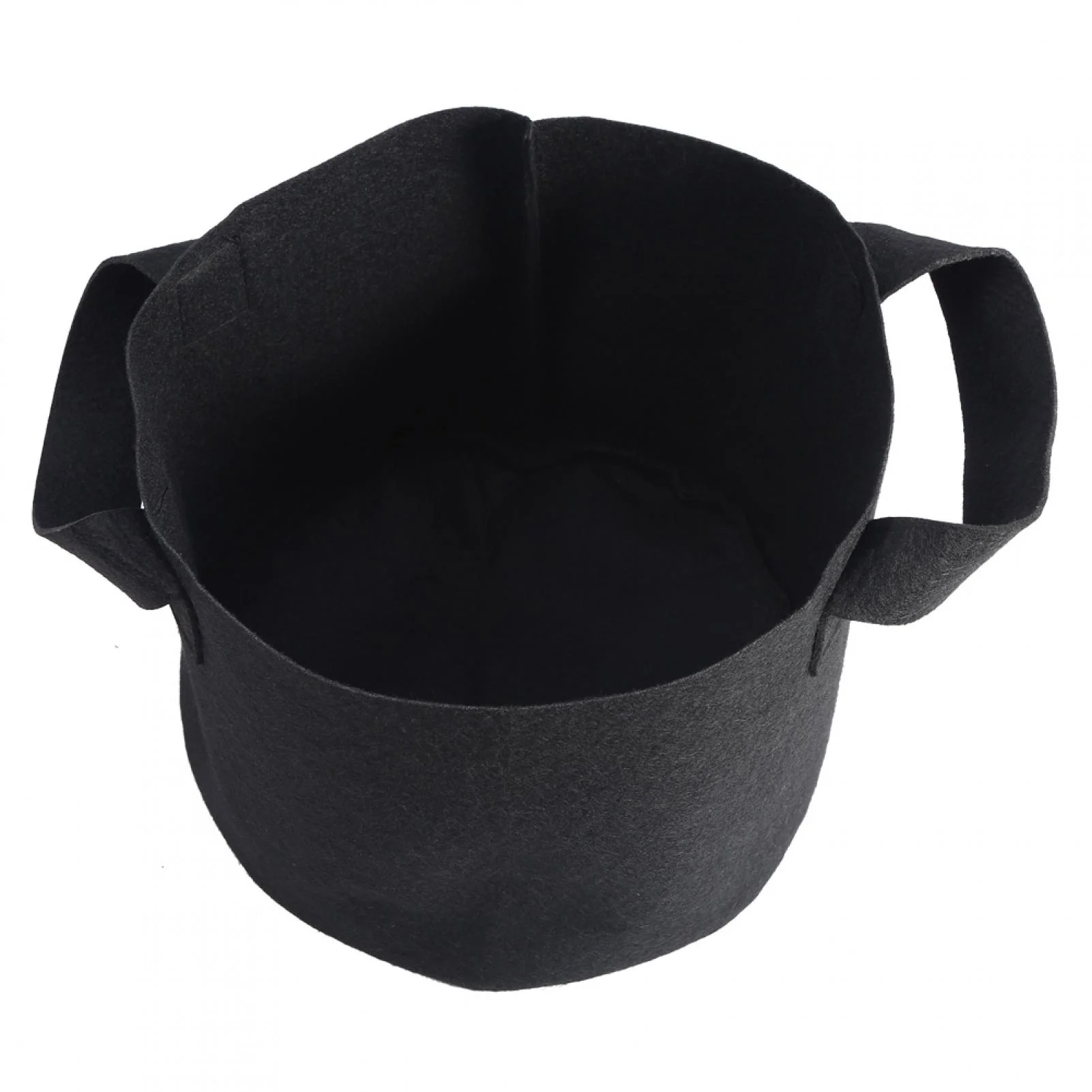 YUMILI Plant Grow Bag, 1/2/3/5/7/10 Gallon Black Plants Growing Bag Vegetable Flower Aeration Planting Pot Container(22 x 27 cm（3 Gallon ）)