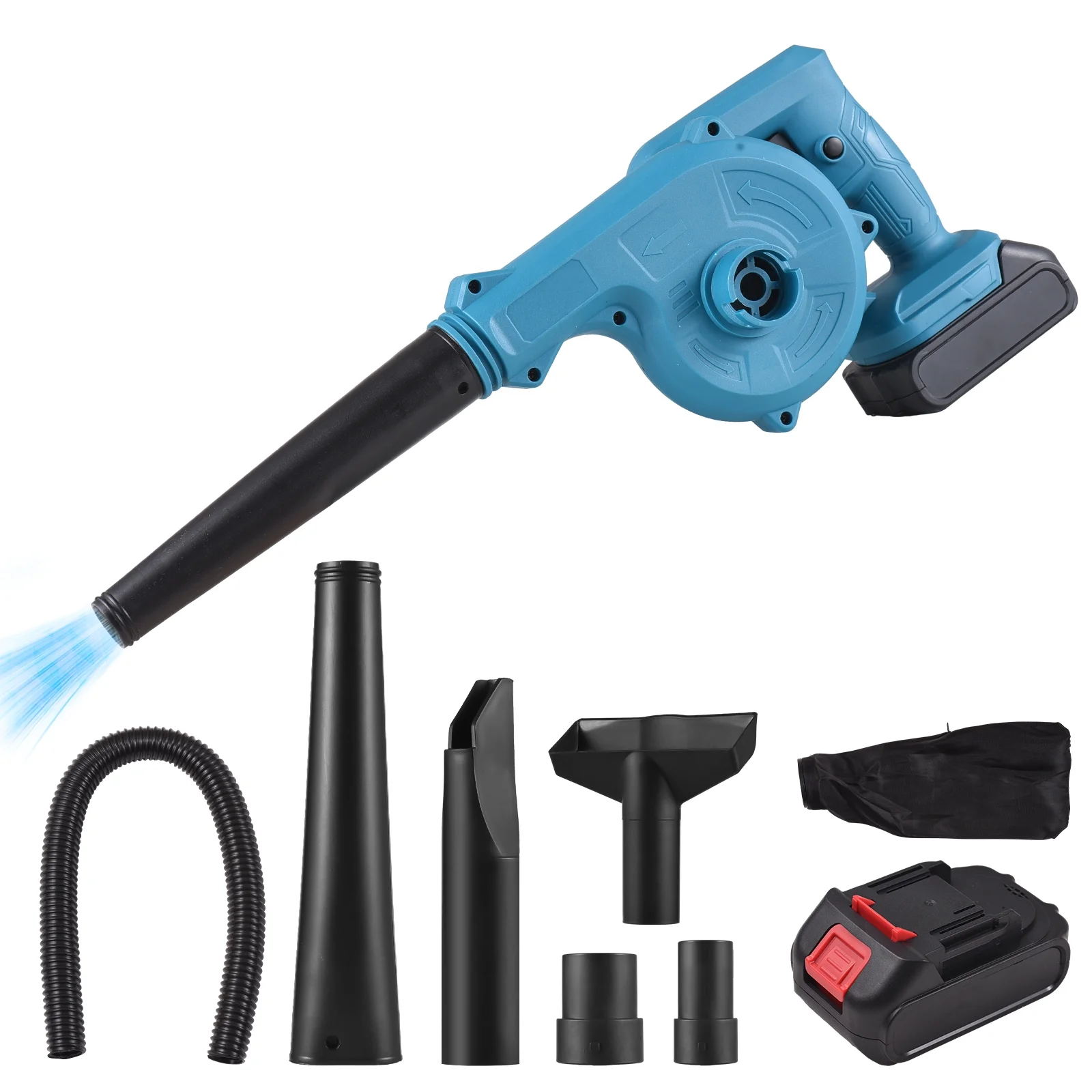 blower,Handheld Battery Powered Battery 2-in-1 21v With Battery 2-in-1 21v Blower And Hair With And Cleaner Handheld Battery Powered Blower Powered Blower Lawn Blower With Lanru