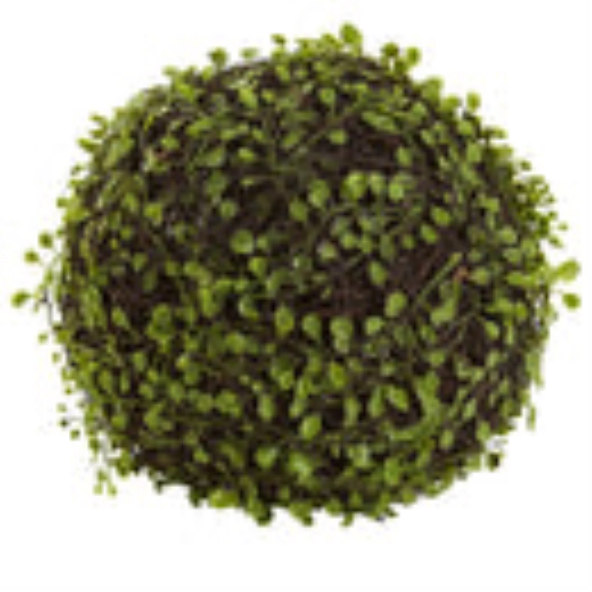 Nearly Natural  14 in. Boho Chic Handmade Cotton & Jute Woven Planter, White