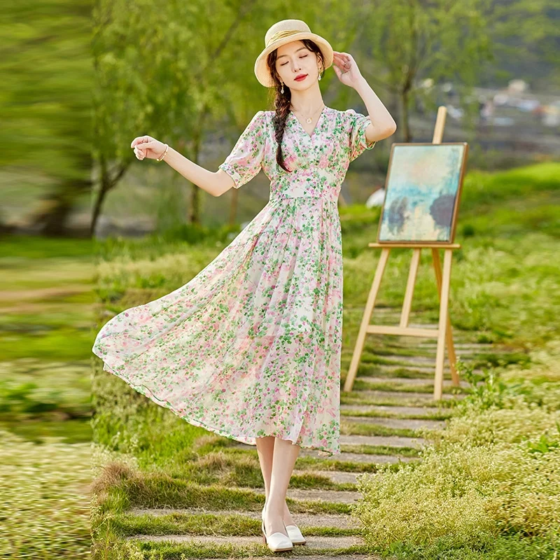 Ginkgo Biloba Flower Dress (Wearable) Ginkgo Leaf 2Xl Gentle Wind Fairy Classical Leisure