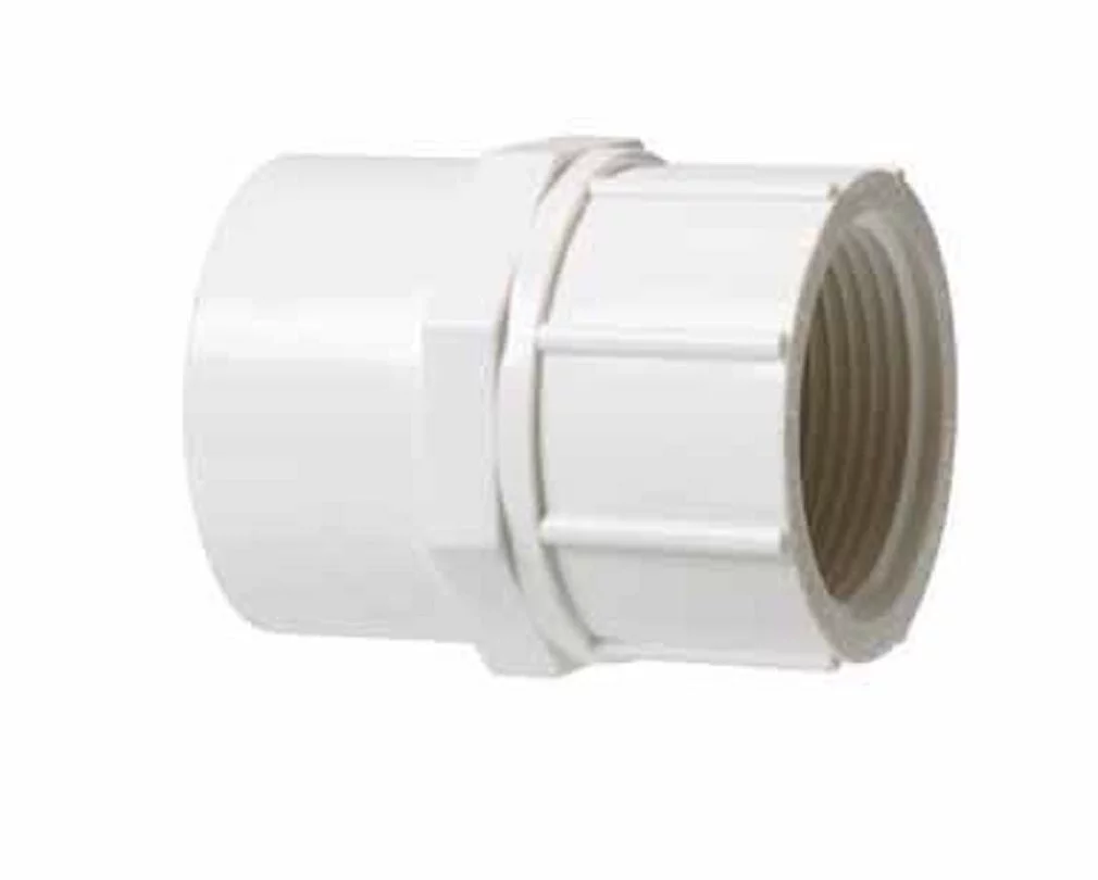 Charlotte Pipe PVC 02101 1200HA Female Adapter, White, 1-1/4