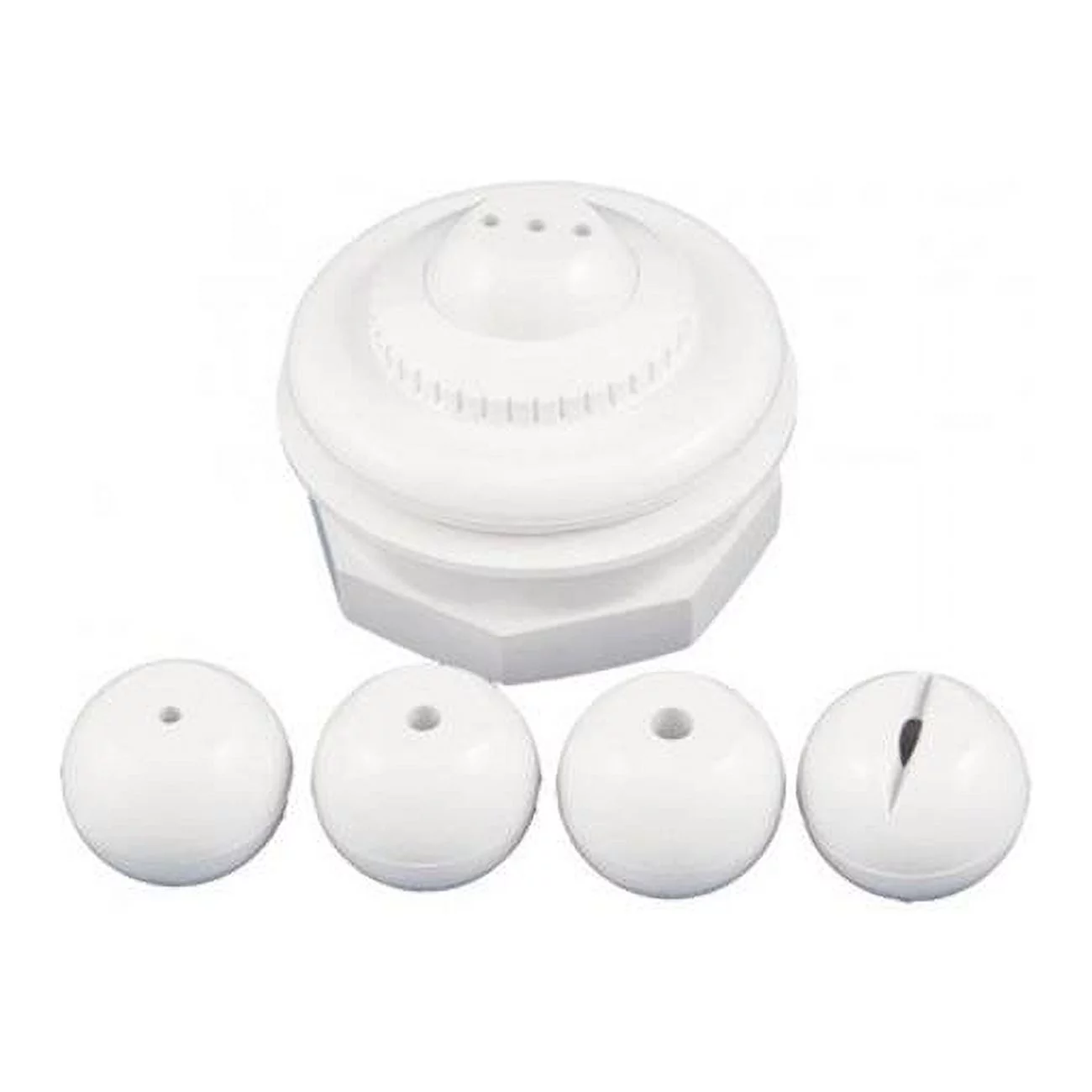 Vinyl Liner Pool Wall Jet Kit, White