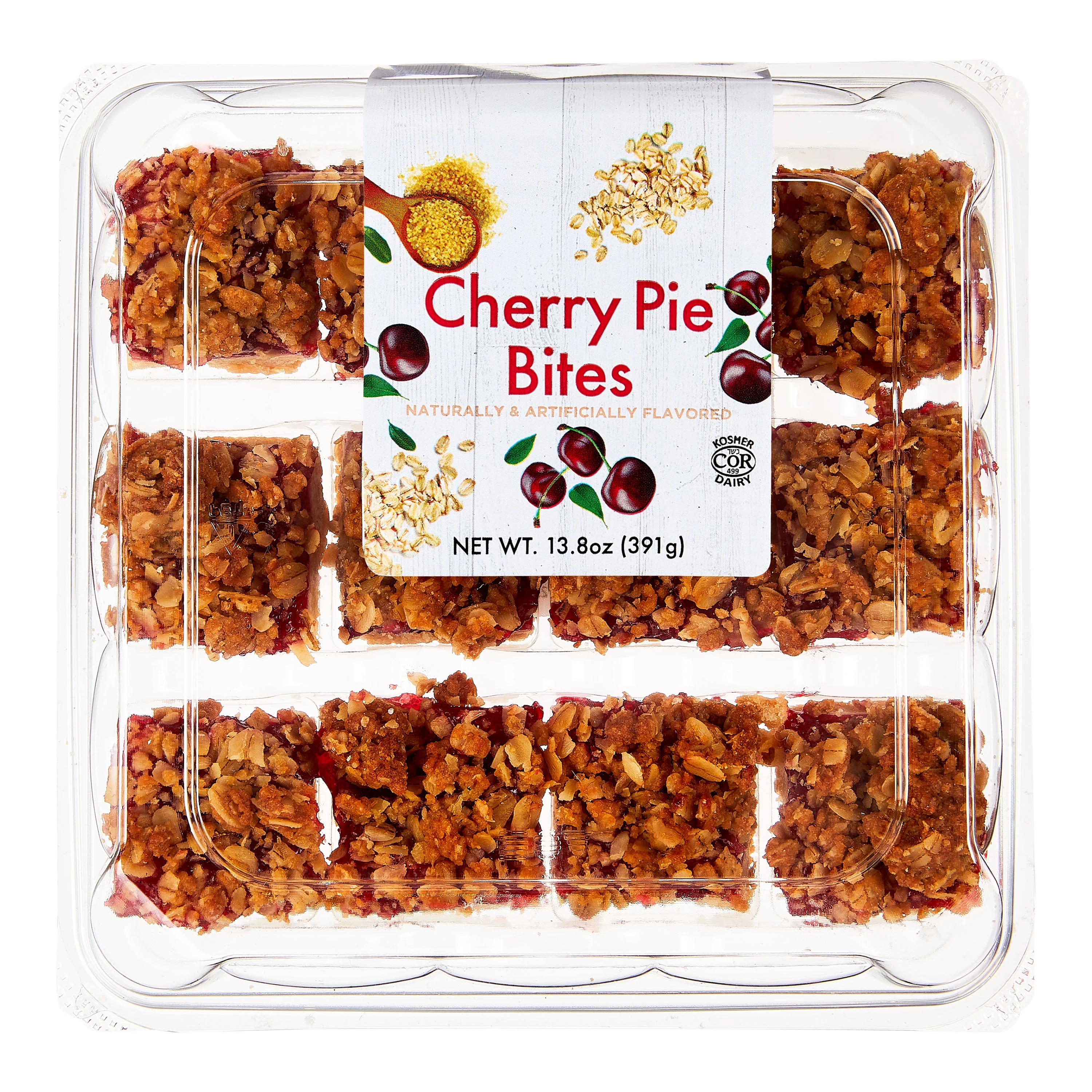Charlotte's Cherry Pie Bites 13.8 ounce, 12 Count, Shelf-Stable