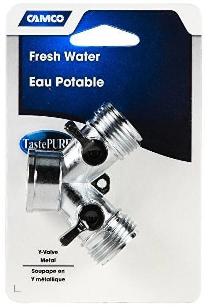 Camco 20113 Y-Style Metal Shut Off Valve