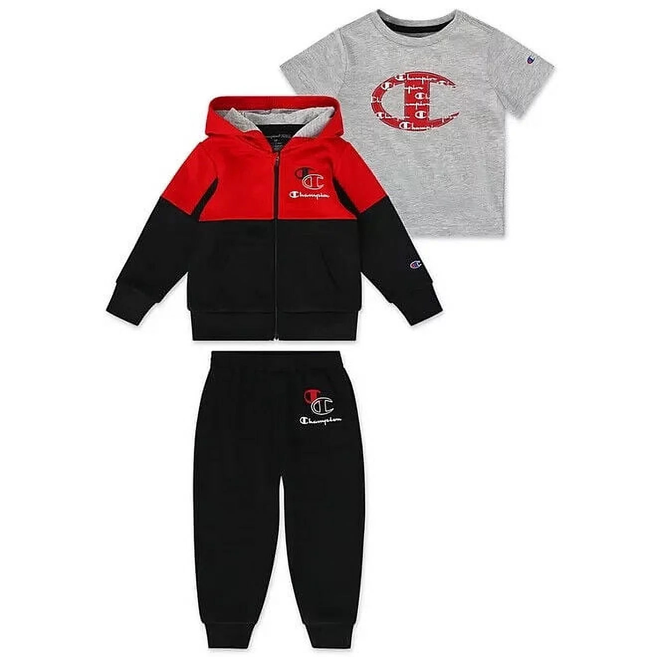 Champion Toddler Boys' 3 Piece Active Set