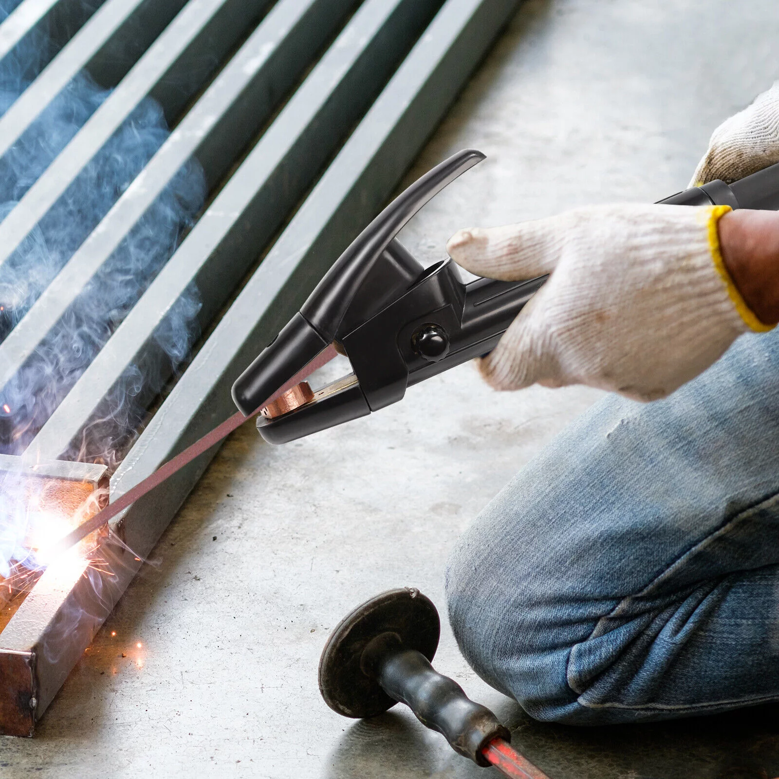 Carbon Arc Air Gouging Torch Arcair Gun With 7' Cable 1000 AMP / JG-5 Gouger