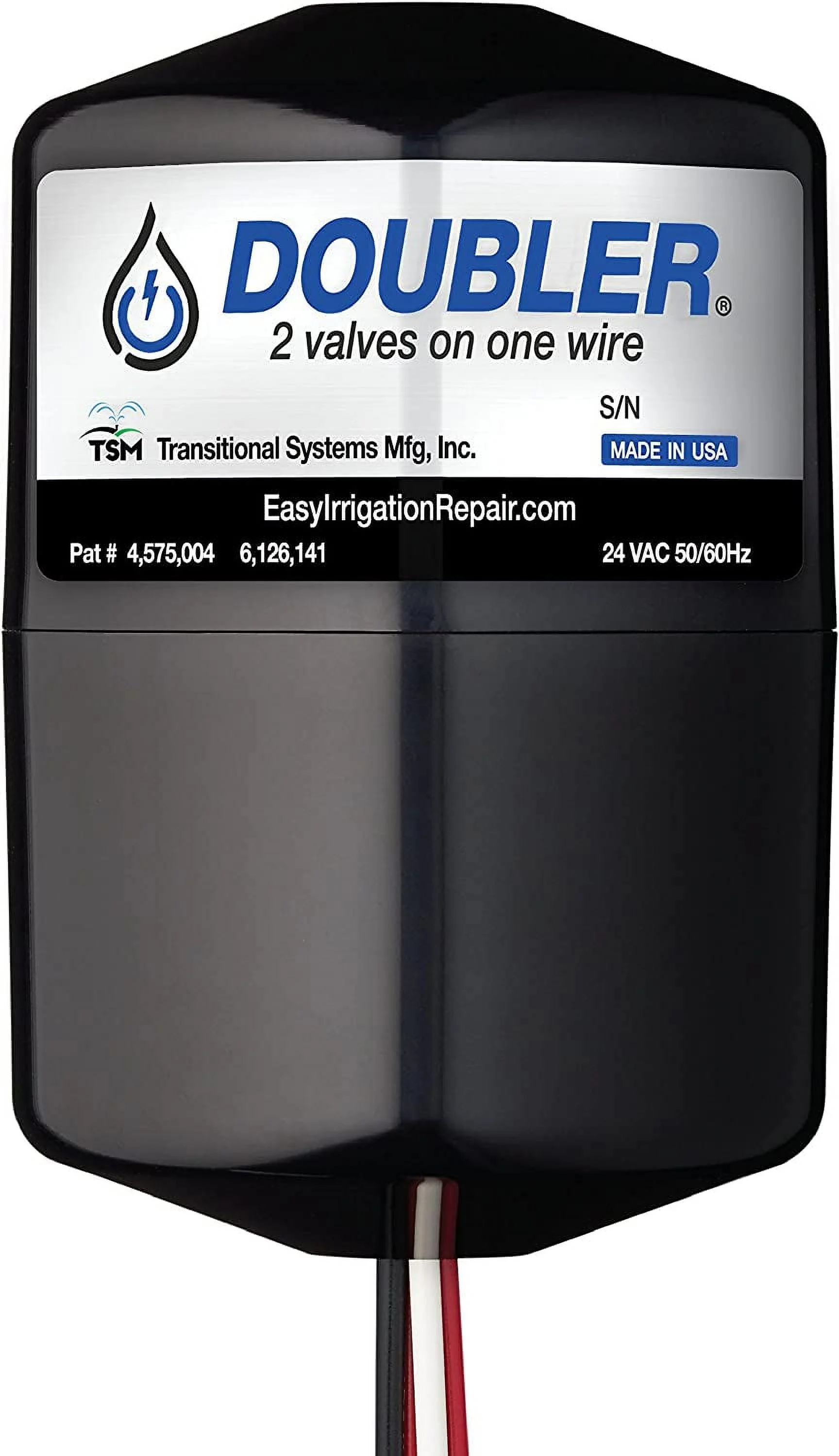 DOUBLER - 2 Valves on One Wire / Expand or Repair Your Irrigation System with Ease