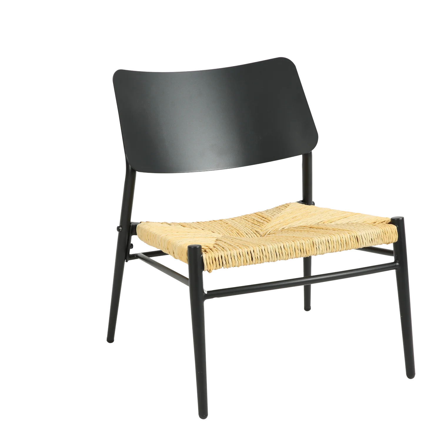 Aluminium 3 Piece Patio Set Bistro Table and Chairs Set   Backyard  Garden  Living Room  Black