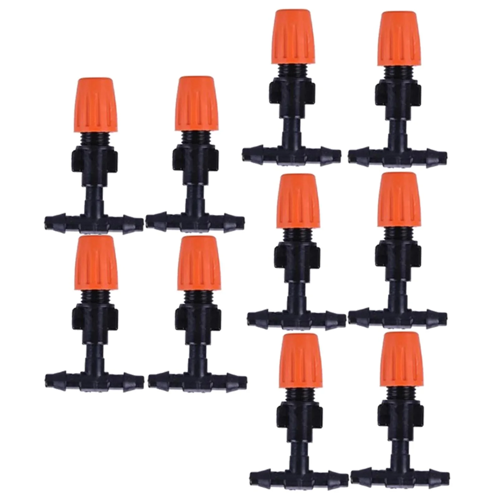Irrigation Mister Heads Irrigation Misting Drip Nozzle for Greenhouse Sprinkler 10Pcs
