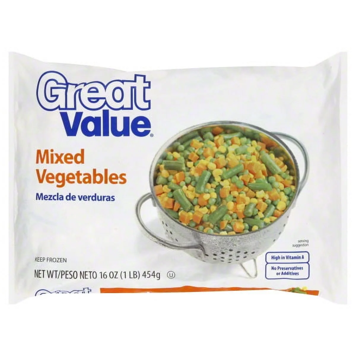 Great Value Frozen Mixed Vegetables, 16 oz