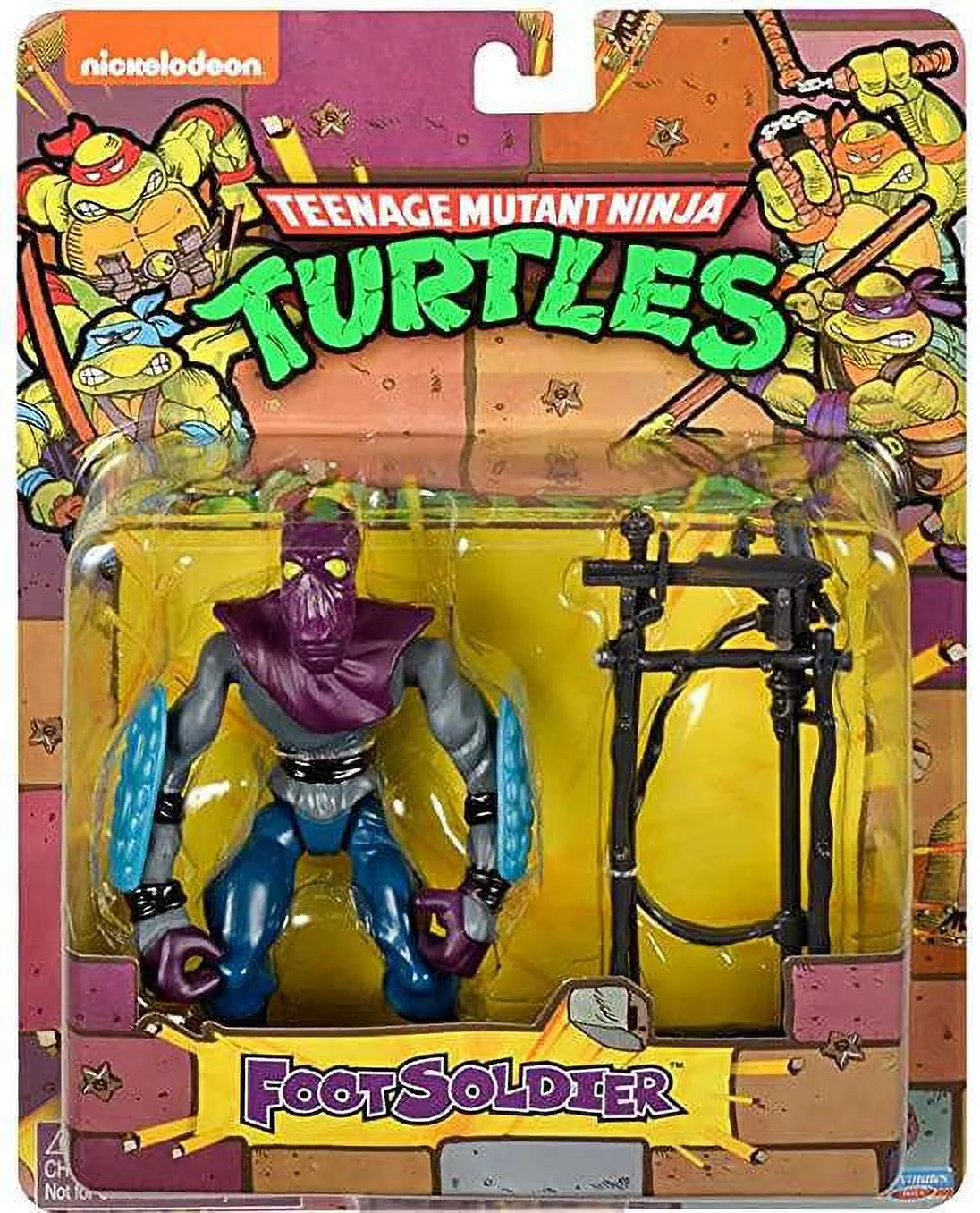 Teenage Mutant Ninja Turtles Classic Cohorts Foot Soldier Action Figure