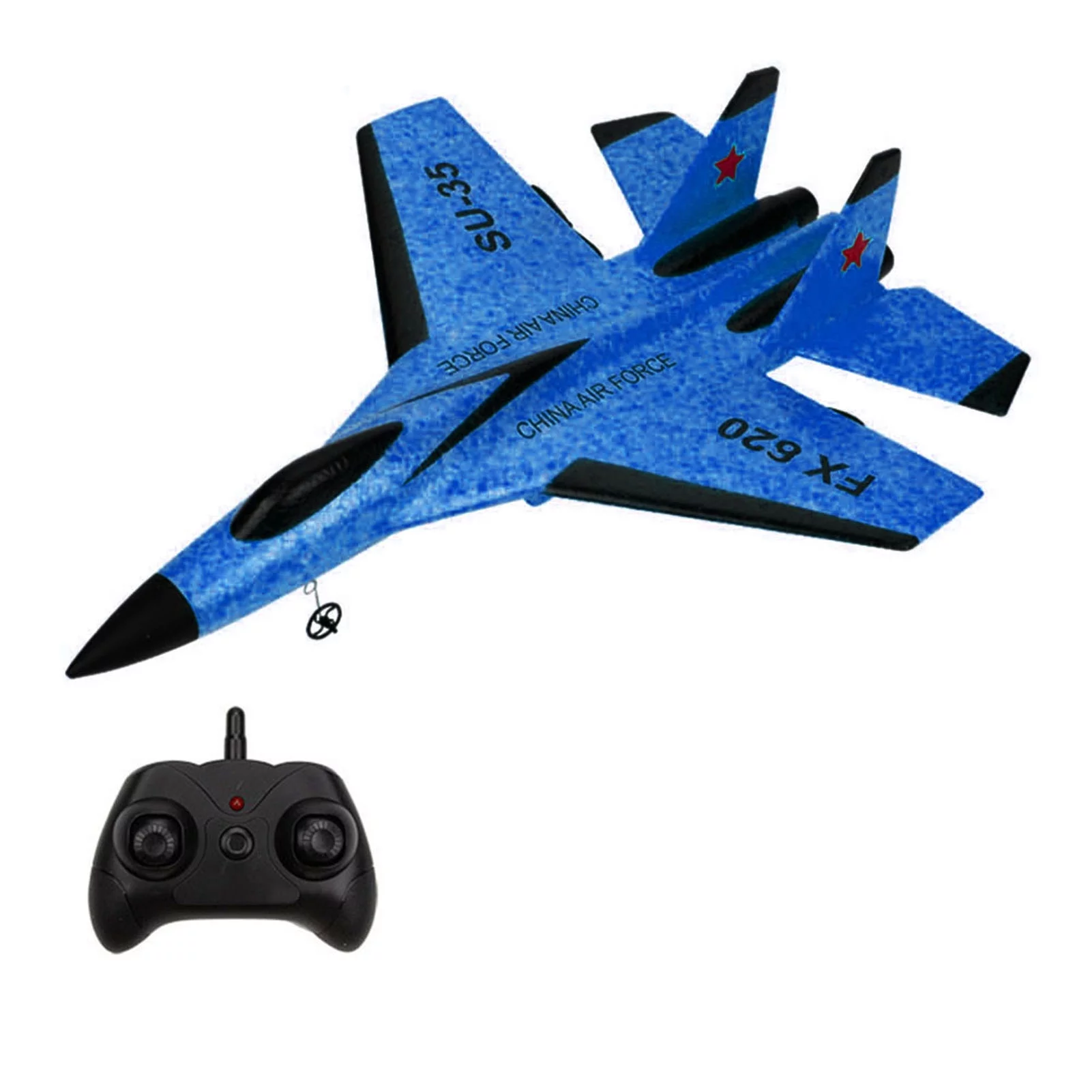 High performance Airplane Glider, 2.4GHz SU 35 Aircraft Model with 3 Gyro Stability