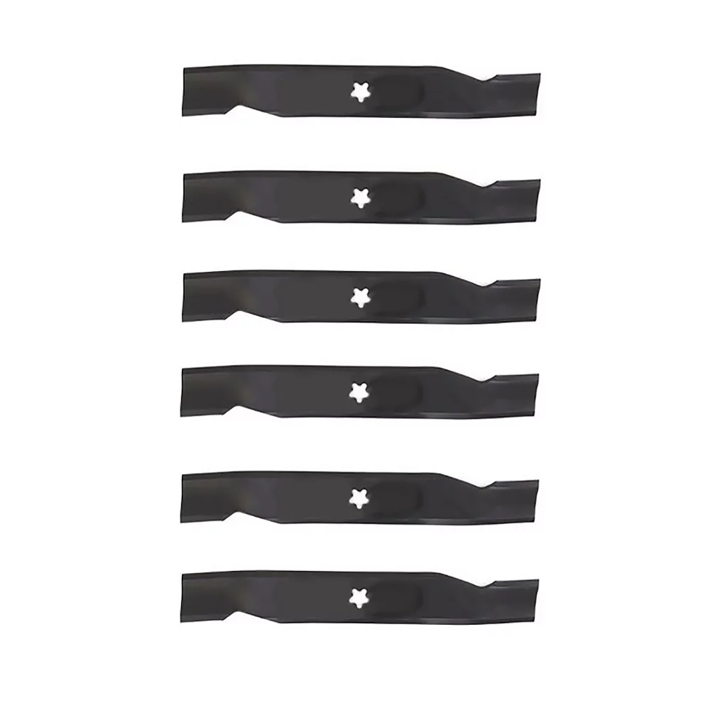 (6) Lawn Mower Blades for AYP Poulan Fits Husqvarna Craftsman 48