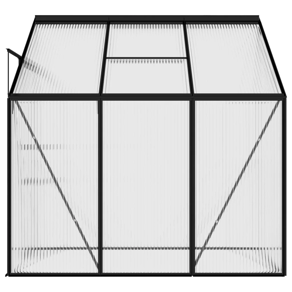 Greenhouse Anthracite Aluminum 134.2 ft3