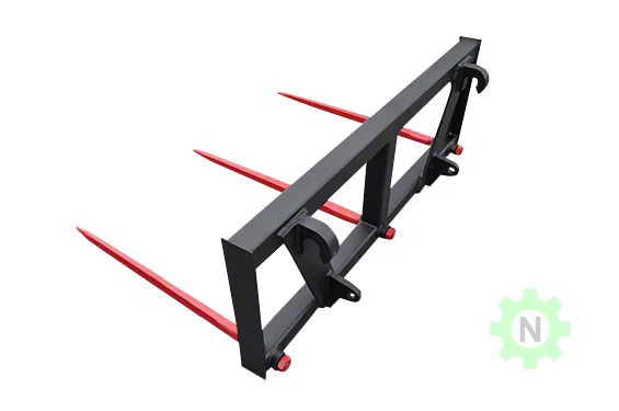Euro Global Hay Bale Spear Attachment - 3x49