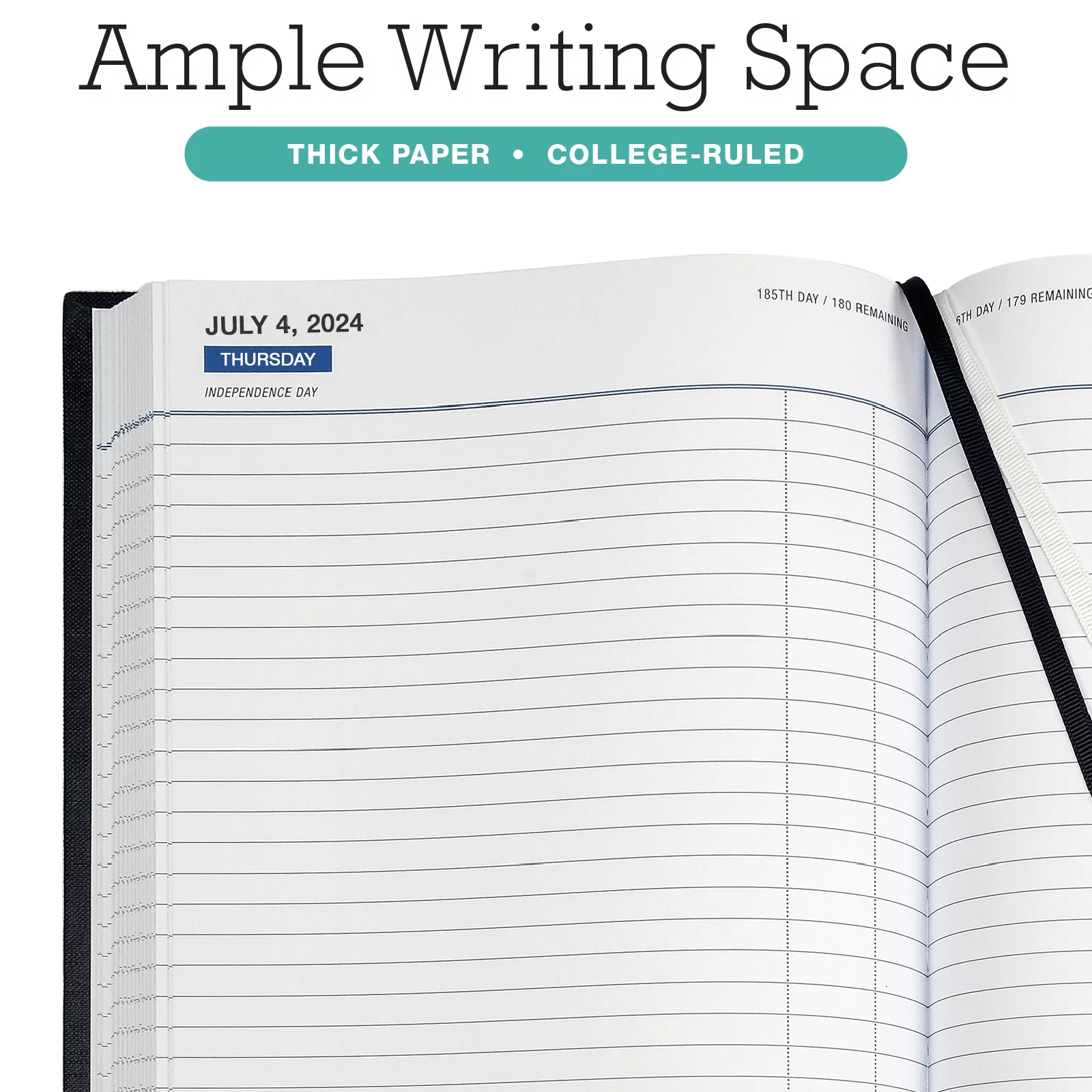 2024 Professional Hardcover Diary Planner 7.75