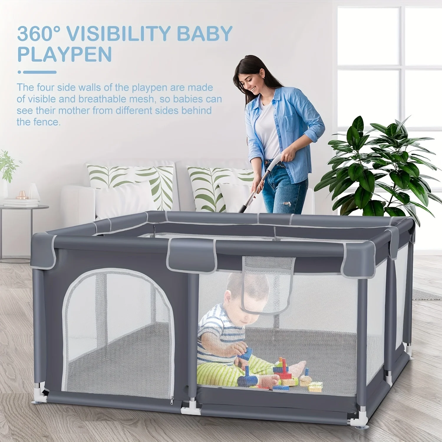 Playpen for Toddler, 50