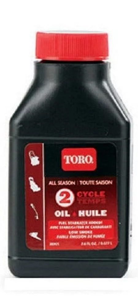 Toro 38901 2.6 oz Bottle Of 2 Cycle All-Season Oil With Fuel Stabilizer - Quantity of 8