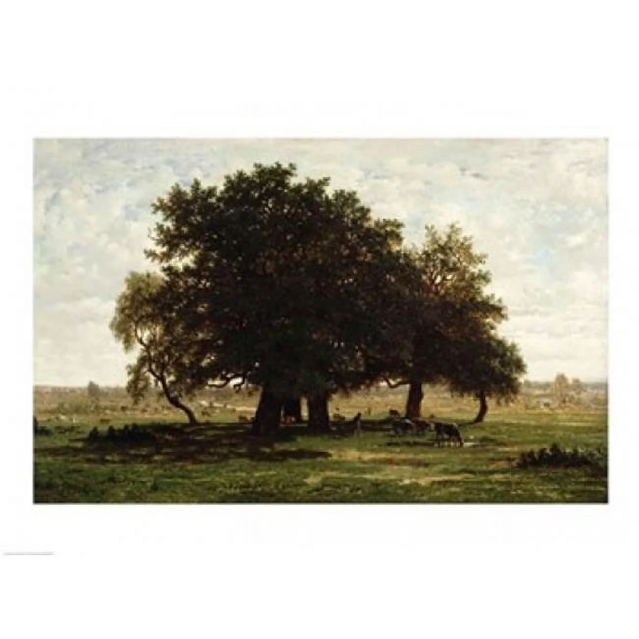 Holm Oaks Apremont Poster Print by Henri Rousseau - 24 x 18 in.