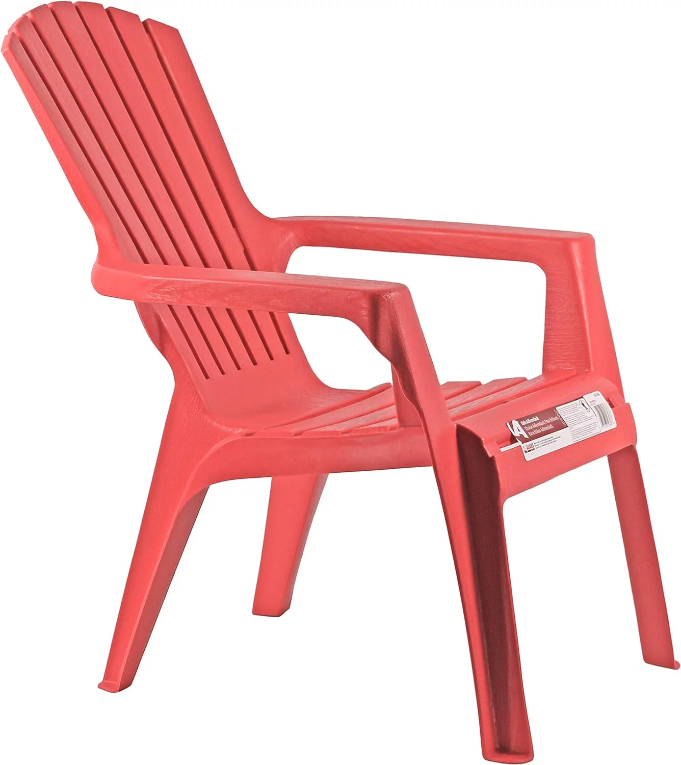 Adams Kids Red Polypropylene Adirondack Chair