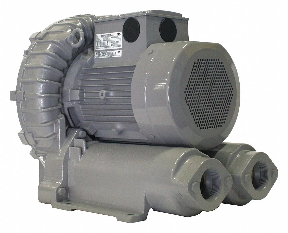 Fuji Electric Regenerative Blower, 10 11/16 hp VFZ801A-7W