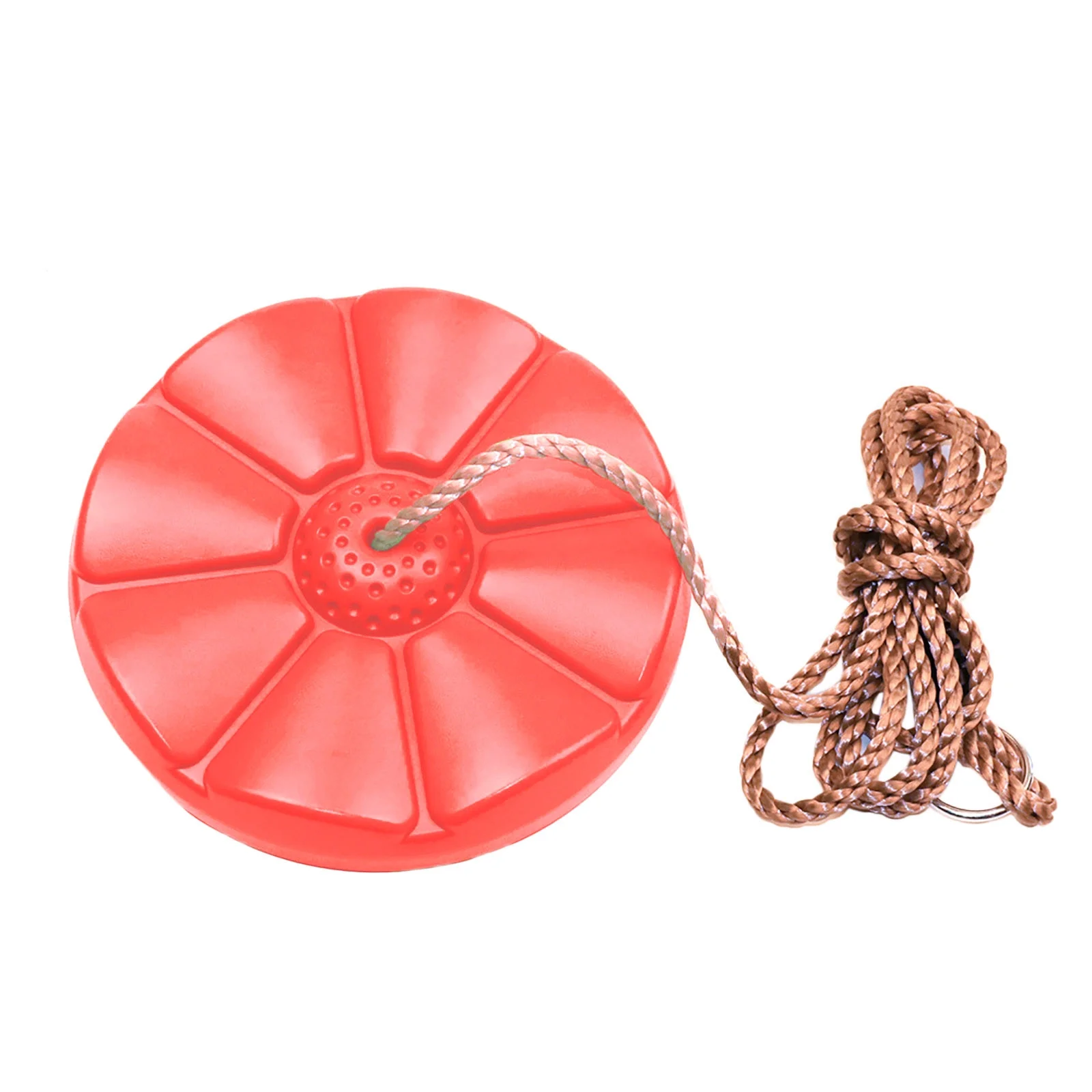 ZiSUGP Hiking Backpack Big Children's Swing with Petals Seat Outdoor Sports Climbing Rope Disc Swing 11inch