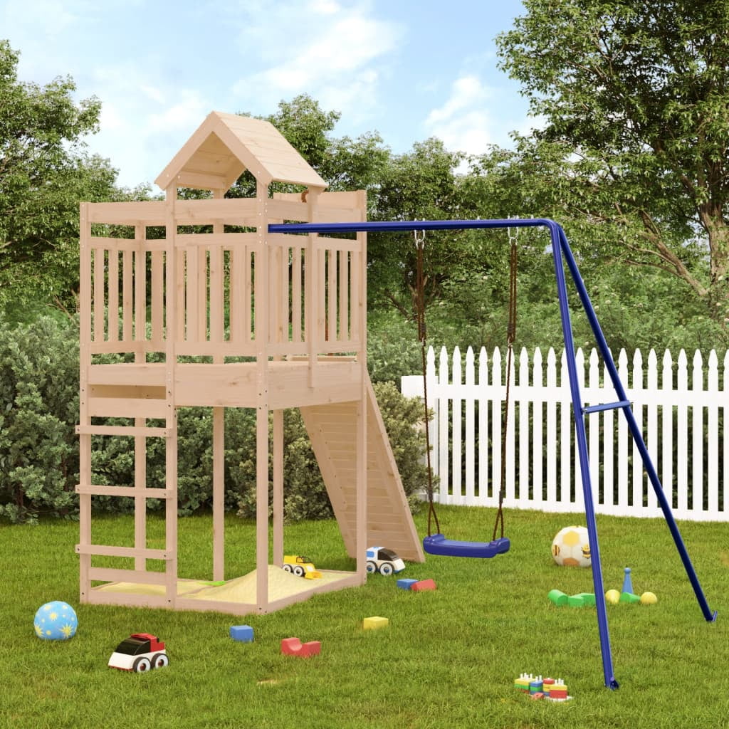 Aibecy Playset Solid Wood Pine